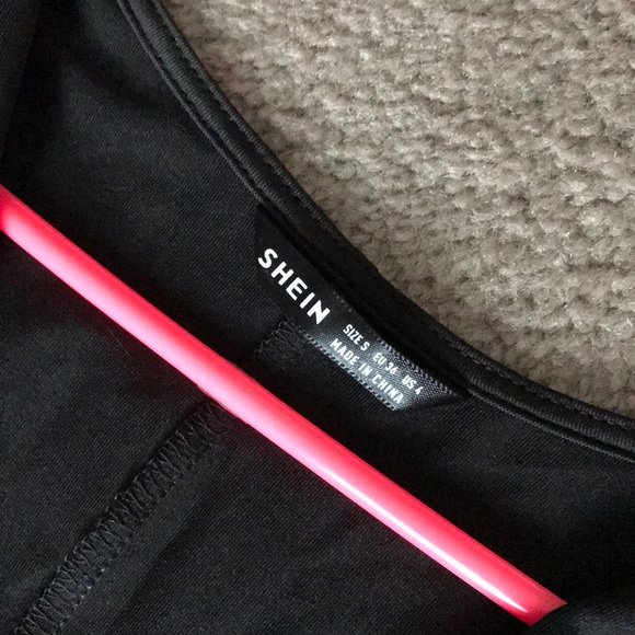 SHEIN low cut; high slit mini dress - Picture 2 of 2